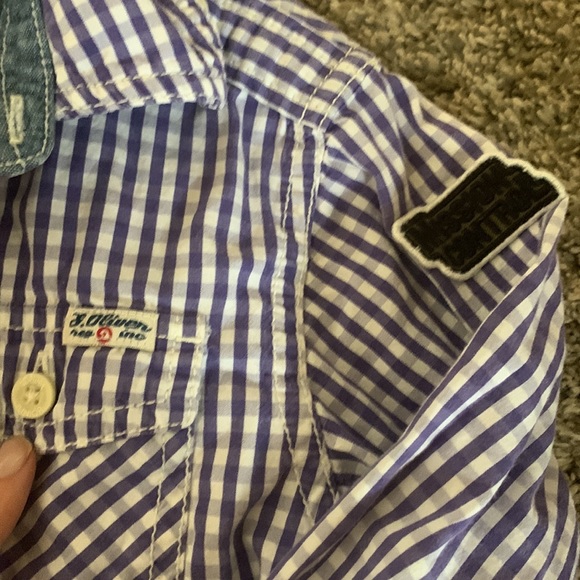 S. Oliver toddler button-down shirt (bought in Germany) - Picture 4 of 5